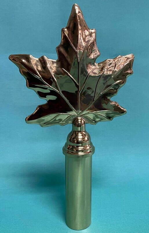 Flagpole Brass Maple Leaf Finial