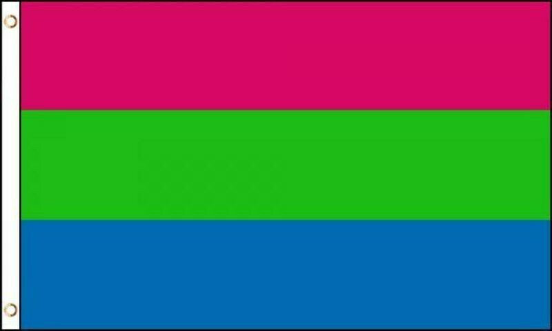 Pride-Polysexual 3x5 ft Satin Ply