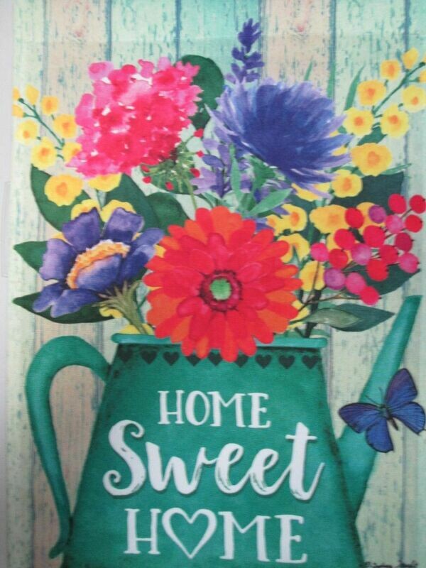 Garden Banner - Home Sweet Home Approx 11 x 17 inches
