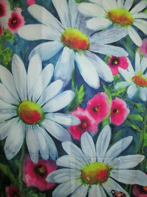 House Banner - Large Daisys Approx 28 x 40 inches