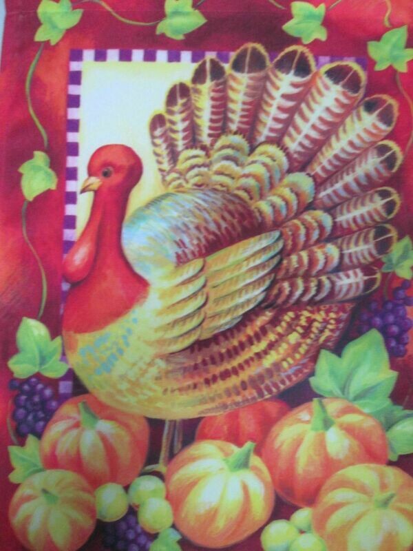 Garden Banner - Red Neck Turkey Approx 11 x 17 inches
