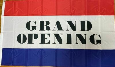 B-Grand Opening 3 x 5 ft 200 D Nylon