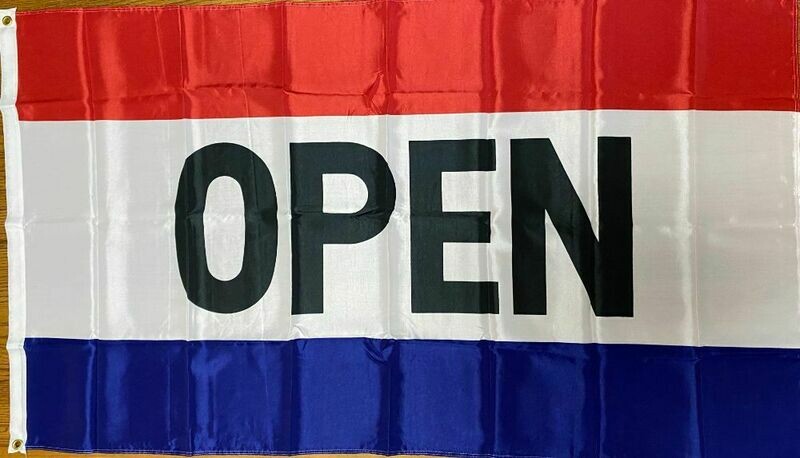 B-OPEN 3x5 Satin Poly