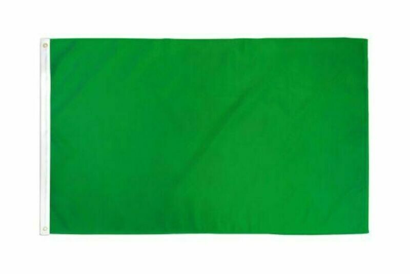 B-SC-Green 3x5 Satin Polyester