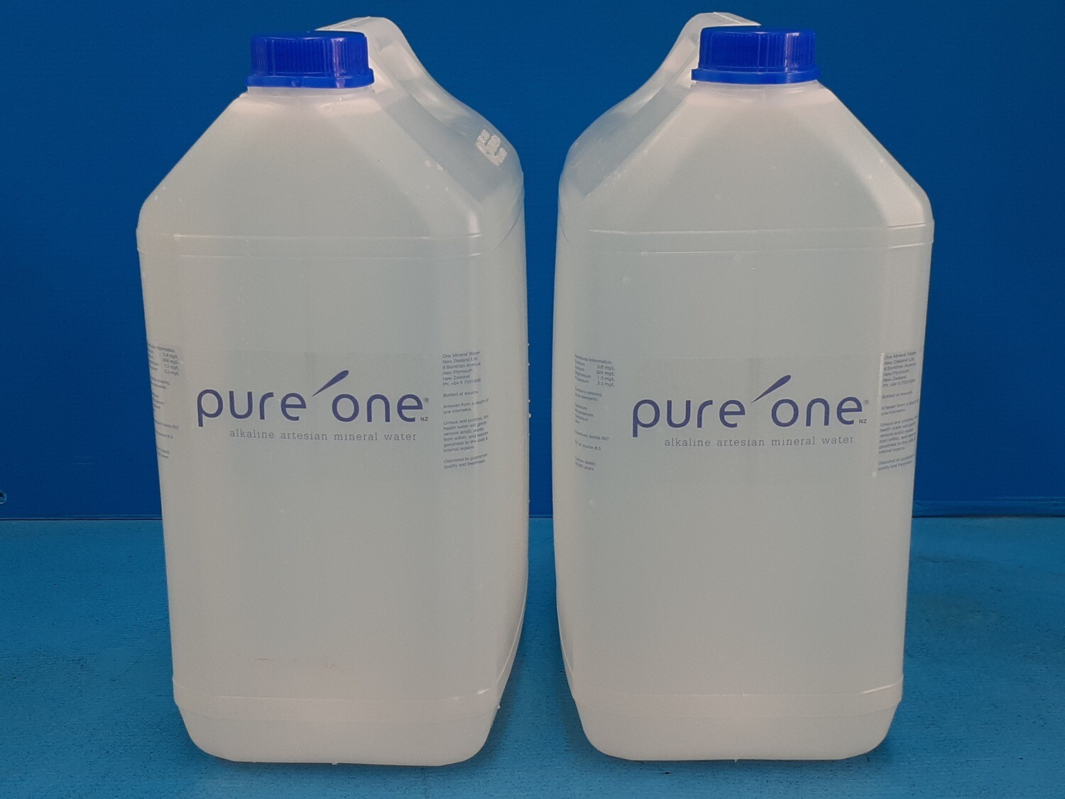 1 box of 2 x 5litres of Pure One - Ships New Zealand wide (incl GST)