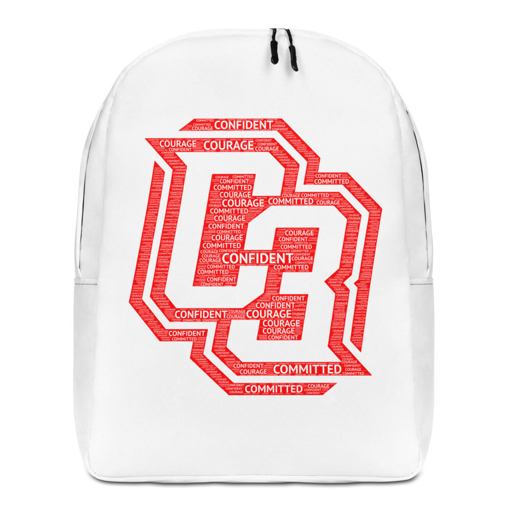 C3X Red Minimalist Backpack