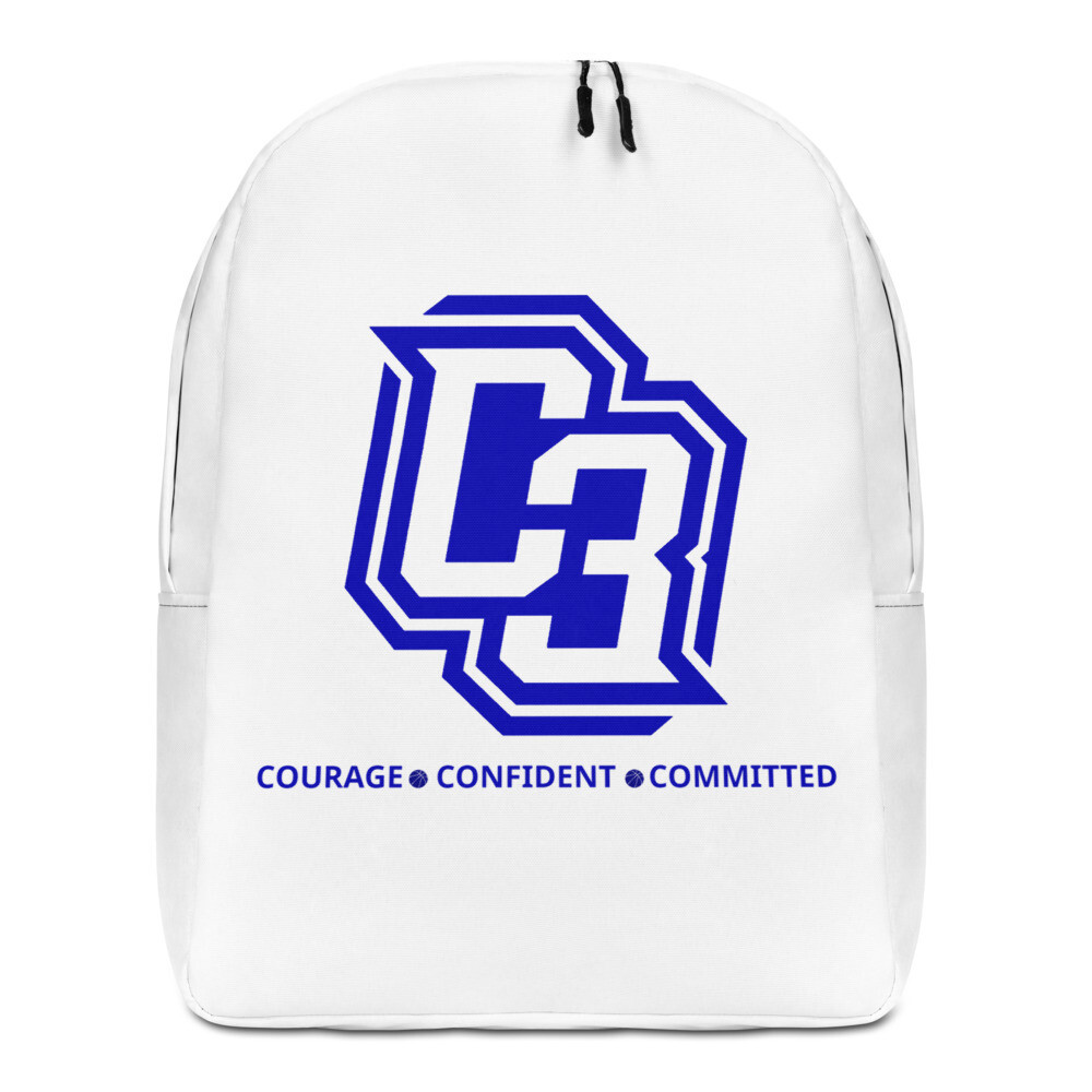 C3O Blue Minimalist Backpack