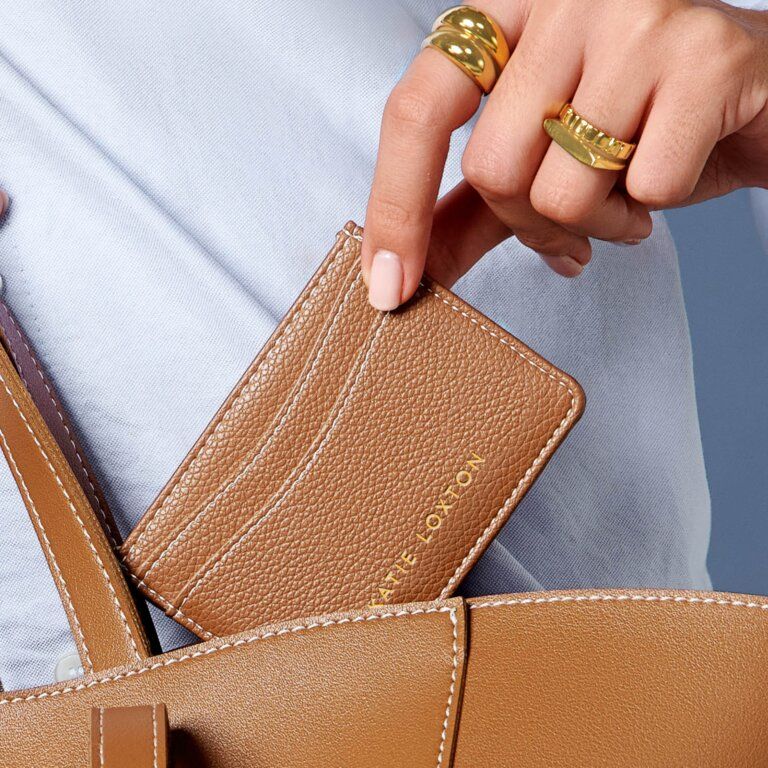 Perri Cardholder - Cognac