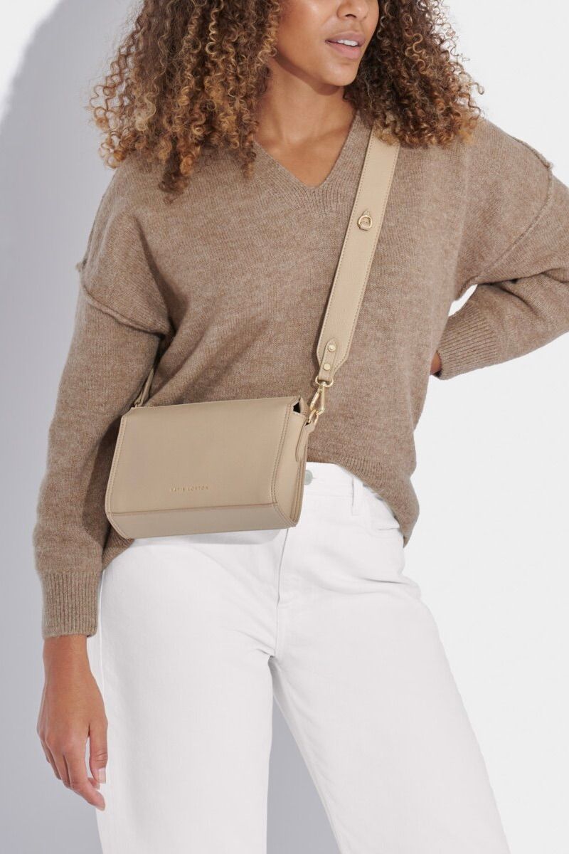 Zana Crossbody Bag - Light Taupe