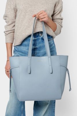 Ashley Tote Bag - Dusty Blue