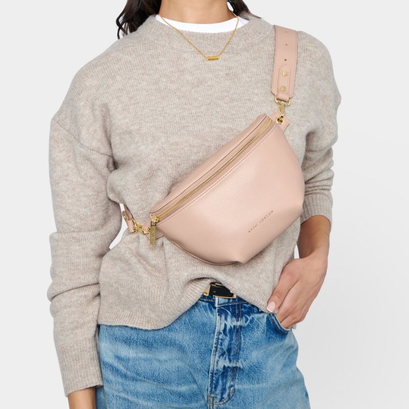 Maya Belt Bag - Nude Pink