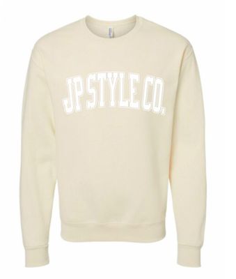 JP Style Co. Crewneck Sweatshirt - Cream