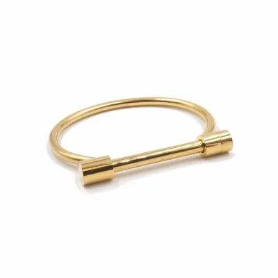 Gold Bar Bracelet L/XL