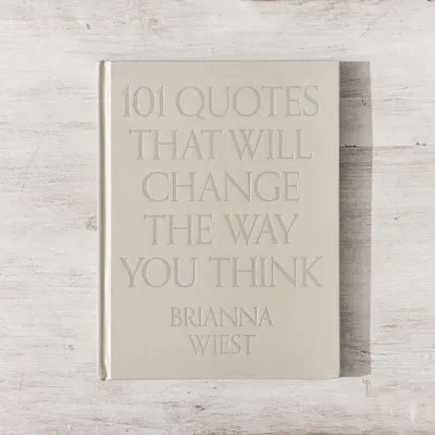 101 Quotes That Will Change the Way You Think - Coffee Table Book