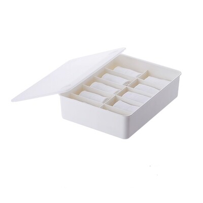 Caja Ecofit 10 divisiones blanca