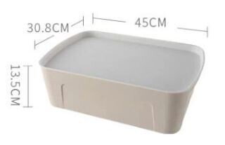 Caja PBox L color gris