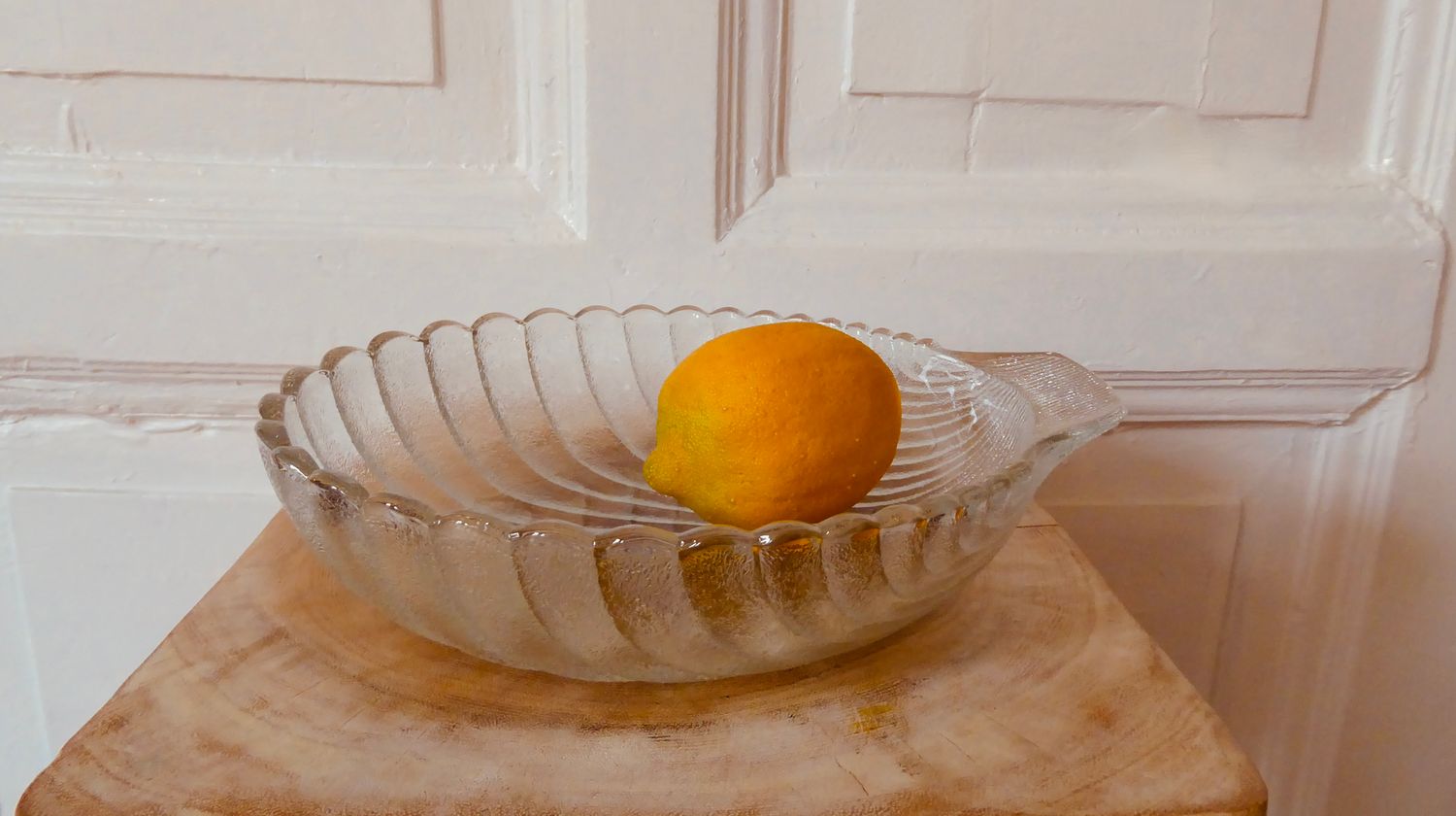 Muschel Glas Schale