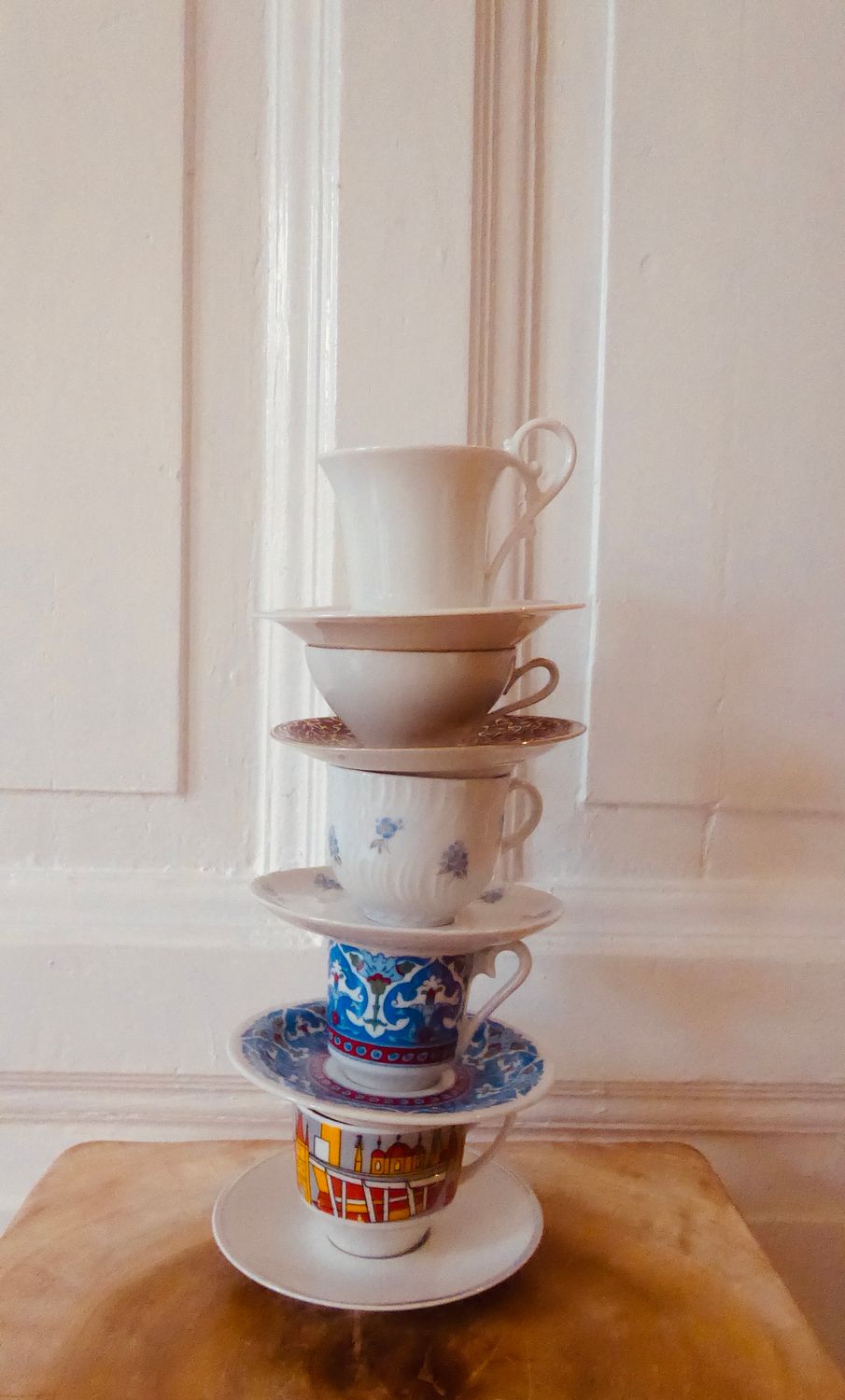 5 Mokka Espresso Tassen Sammlung