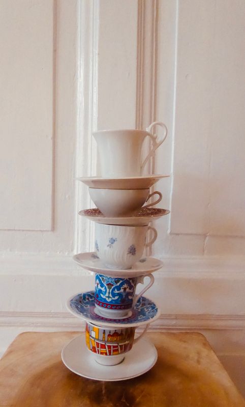 5 Mokka Espresso Tassen Sammlung