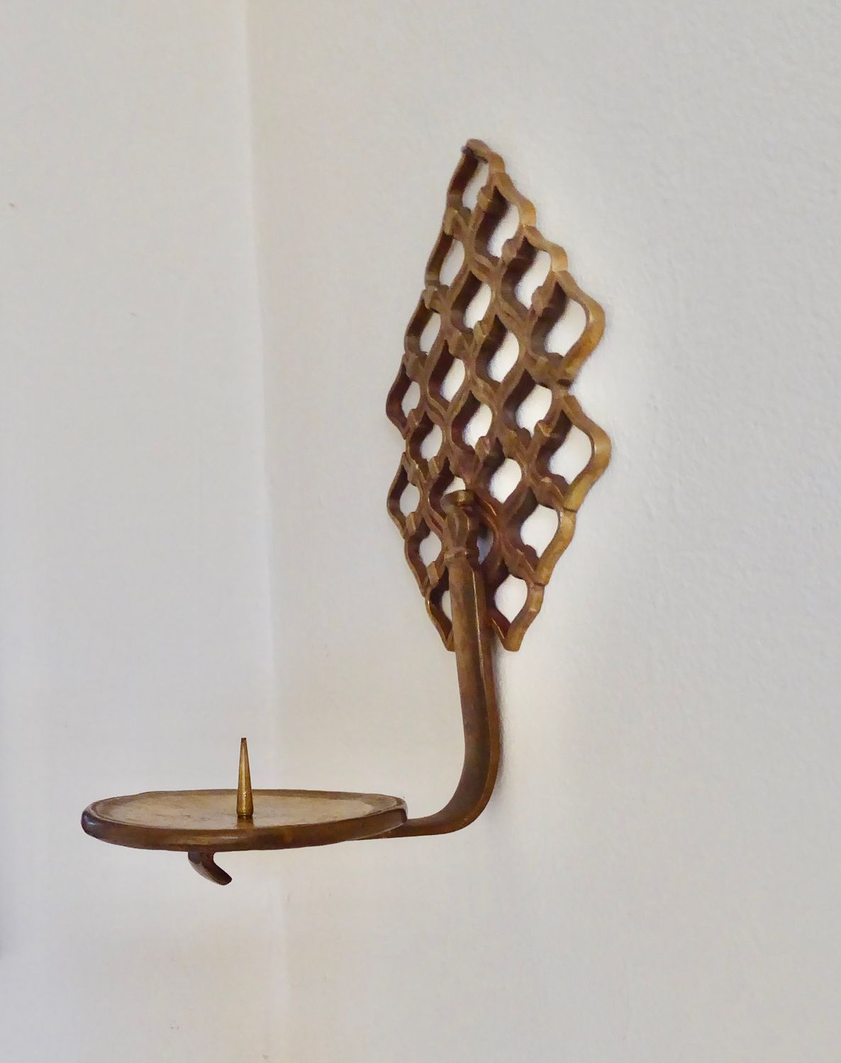 Messing Bronze Wand Leuchter