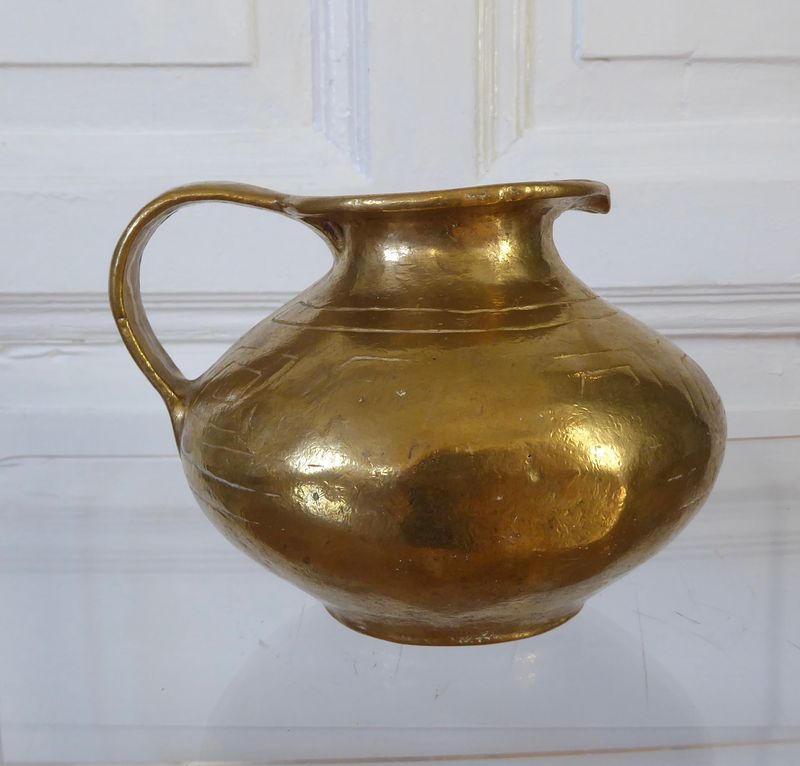Messing Krug Vase