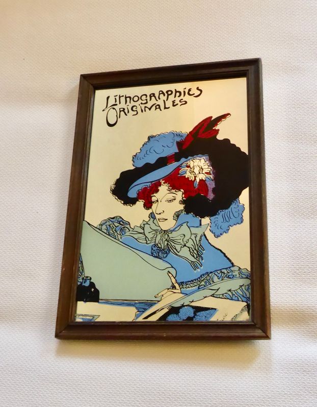 George de Feure Werbe Spiegel