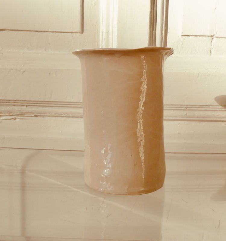 Handgetöpferte Vase Gefäß