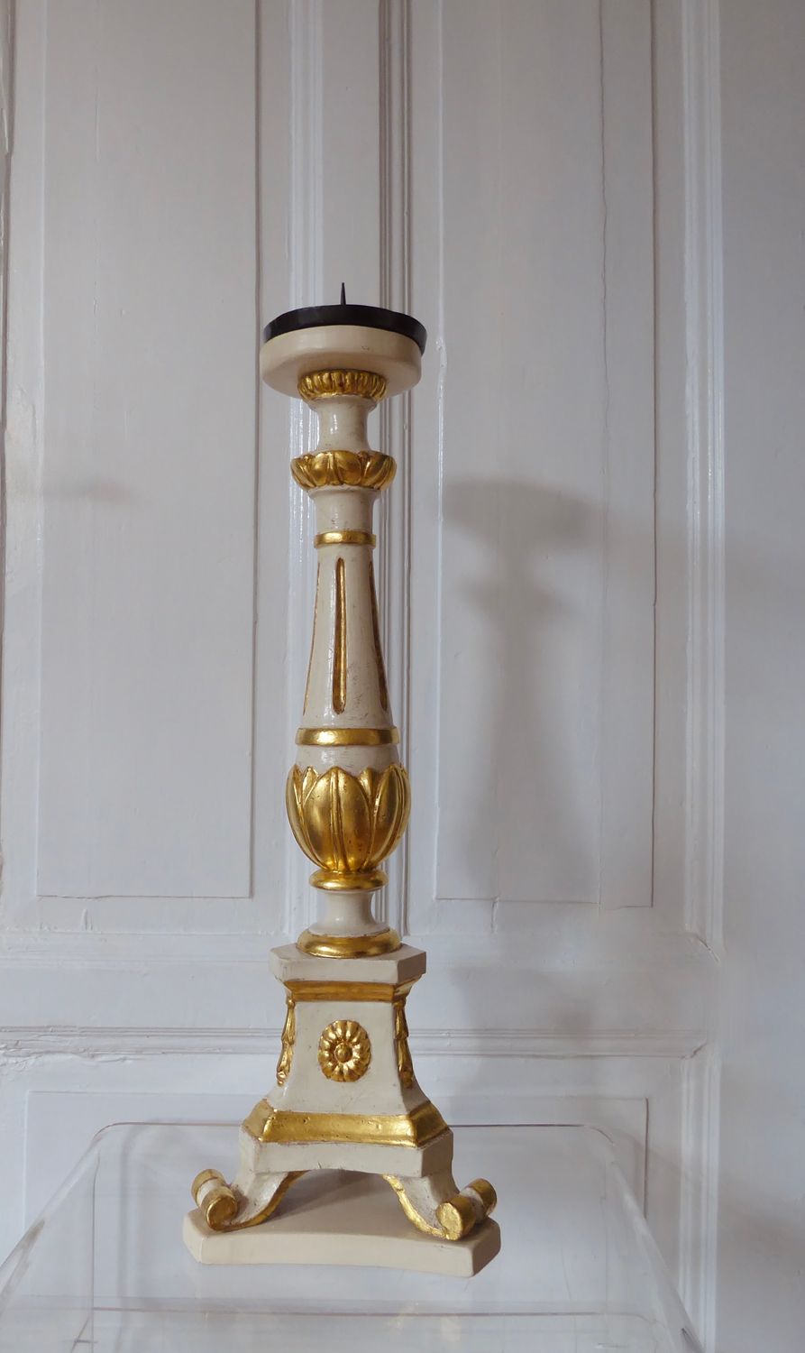 Antiker Boden Altar Leuchter Italien