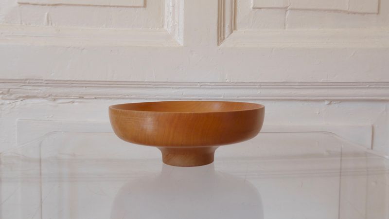 Handgefertigte Holz Schale