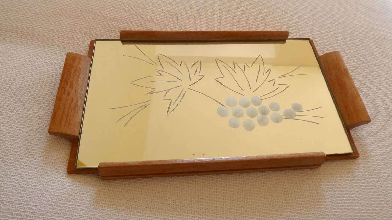 Kleines Spiegel Tablett