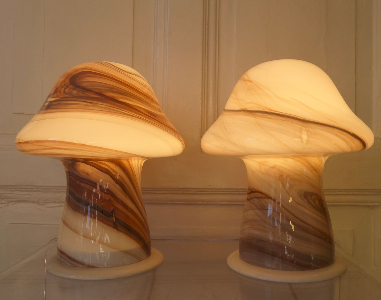 2 Pilz Lampen Fischer Leuchten Paar