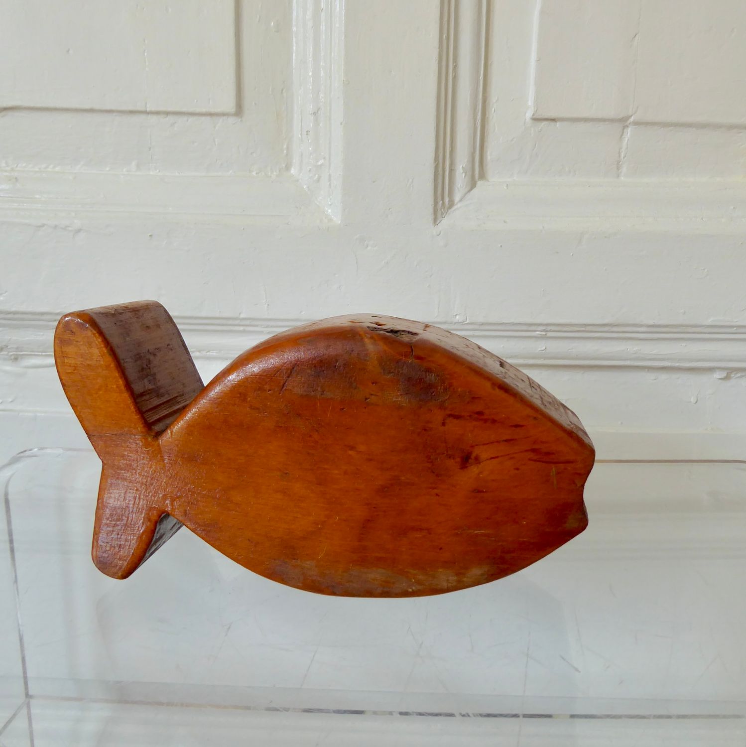 Fisch Skulptur Holz
