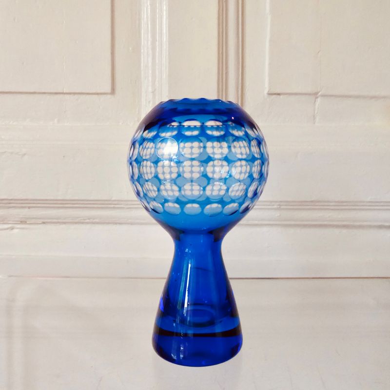 Harzkristall Vase Marita Voigt