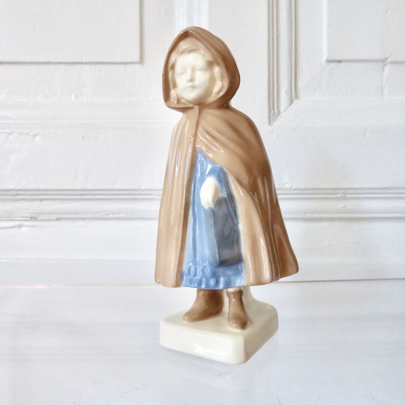 Jugendstil Porzellan Figur Förster & Co