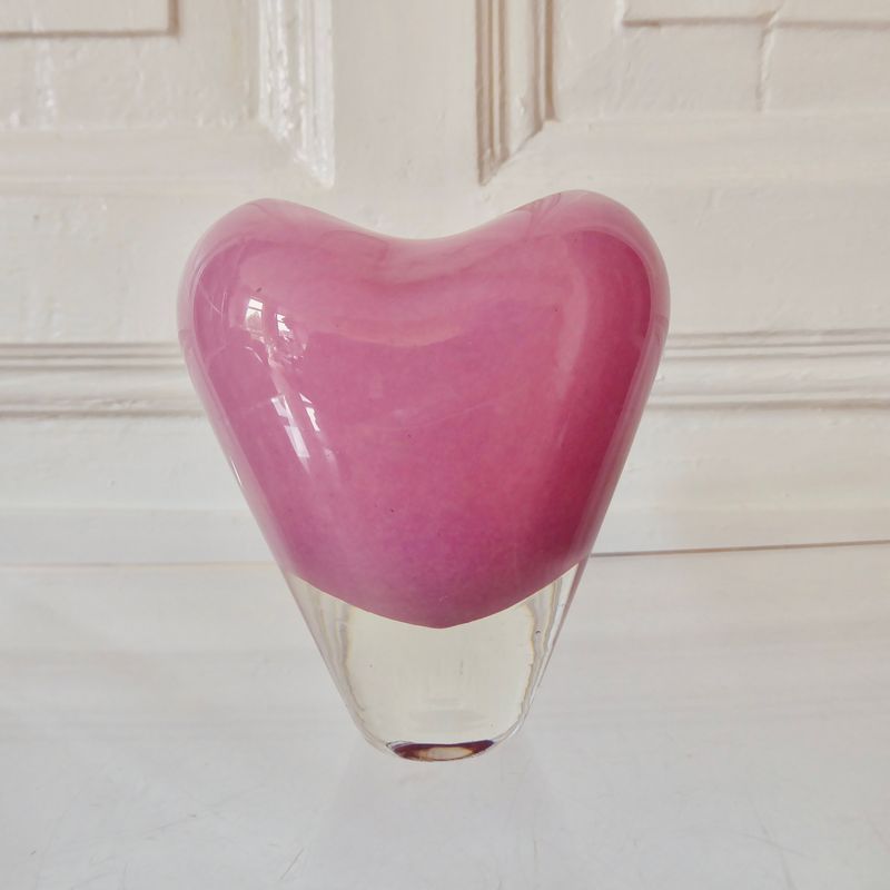 Murano Herz Vase