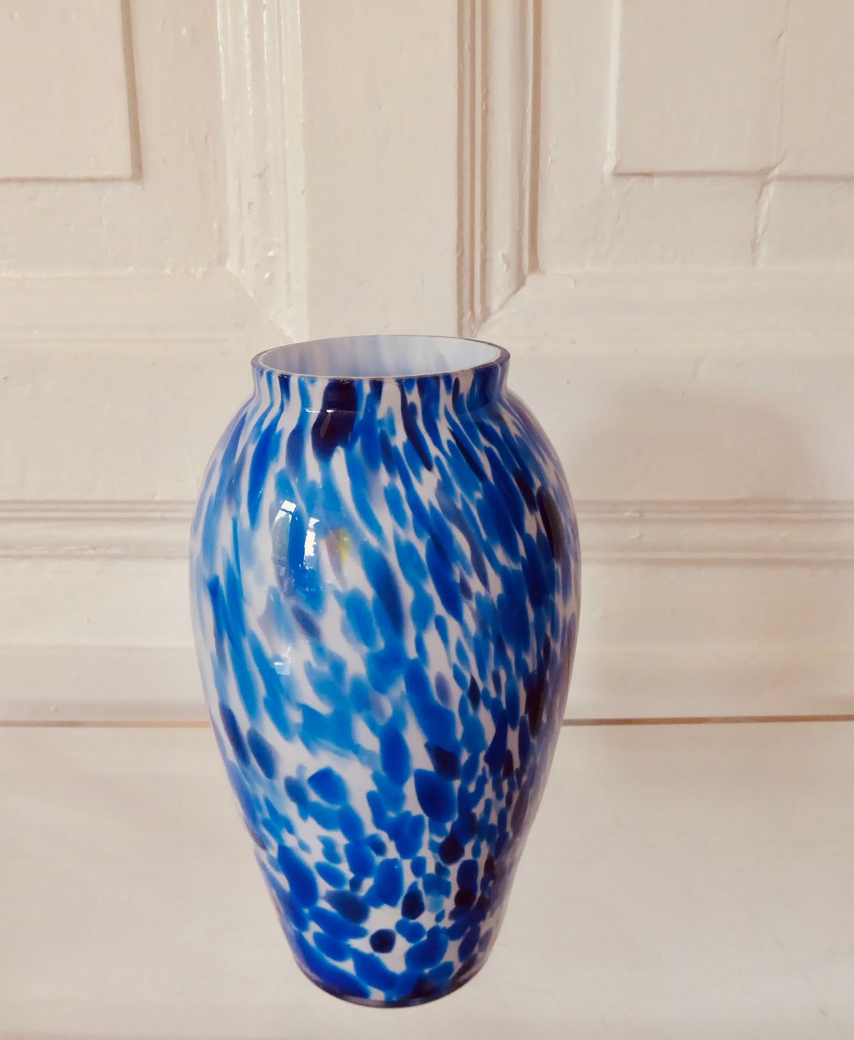 Murano Art Glass Sprenkel Vase