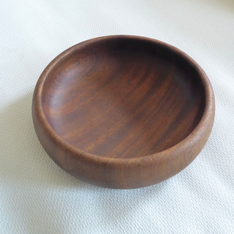 Handgefertigte Holz Schale