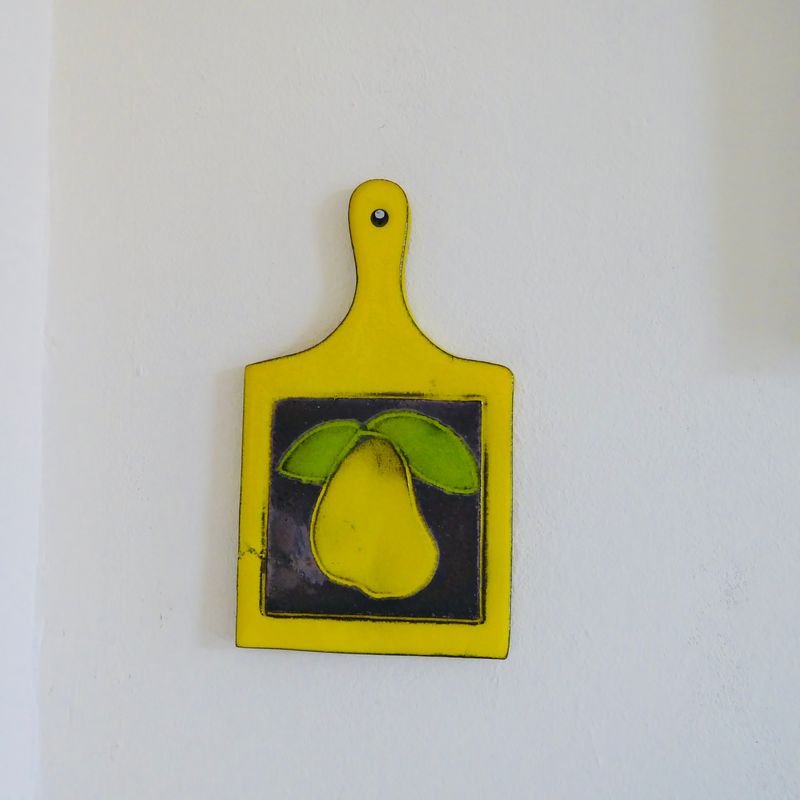 Bückeburg Keramik Brettchen Wand Schmuck