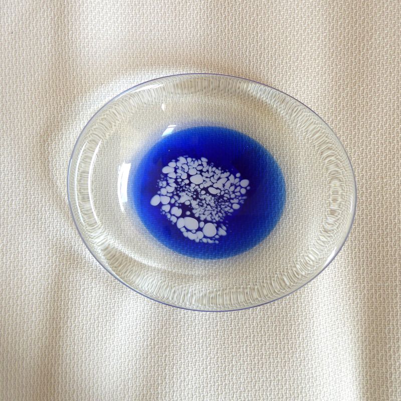 Schwedische Art Glass Schale