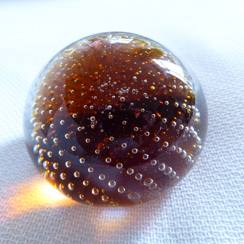 Murano Bullicante Paperweight