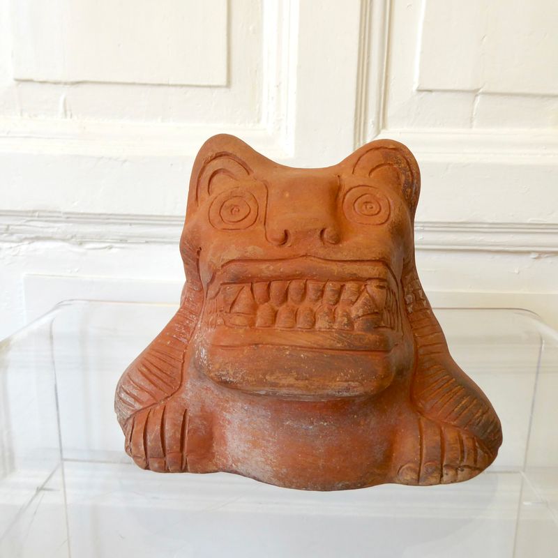 Gefäß Skulptur Peru