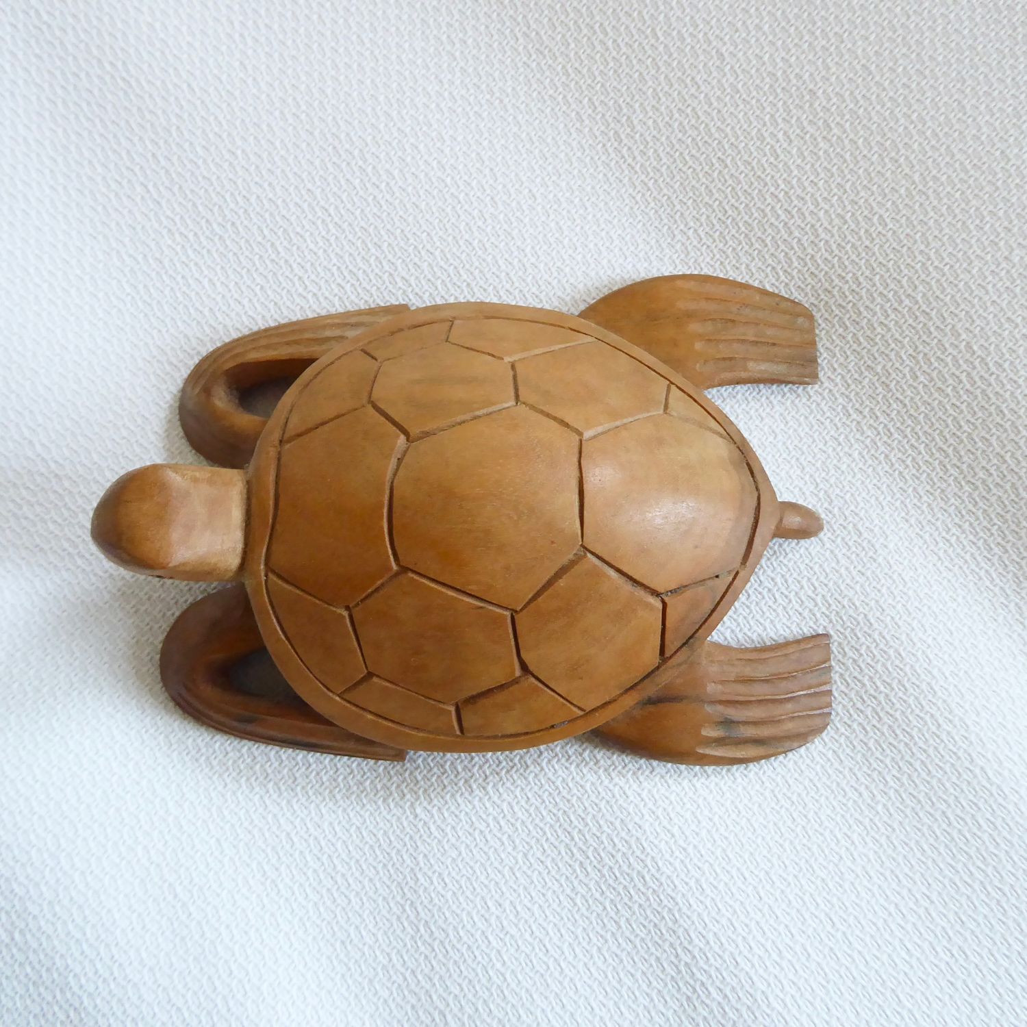 Schildkröte Holz Skulptur Hawaii