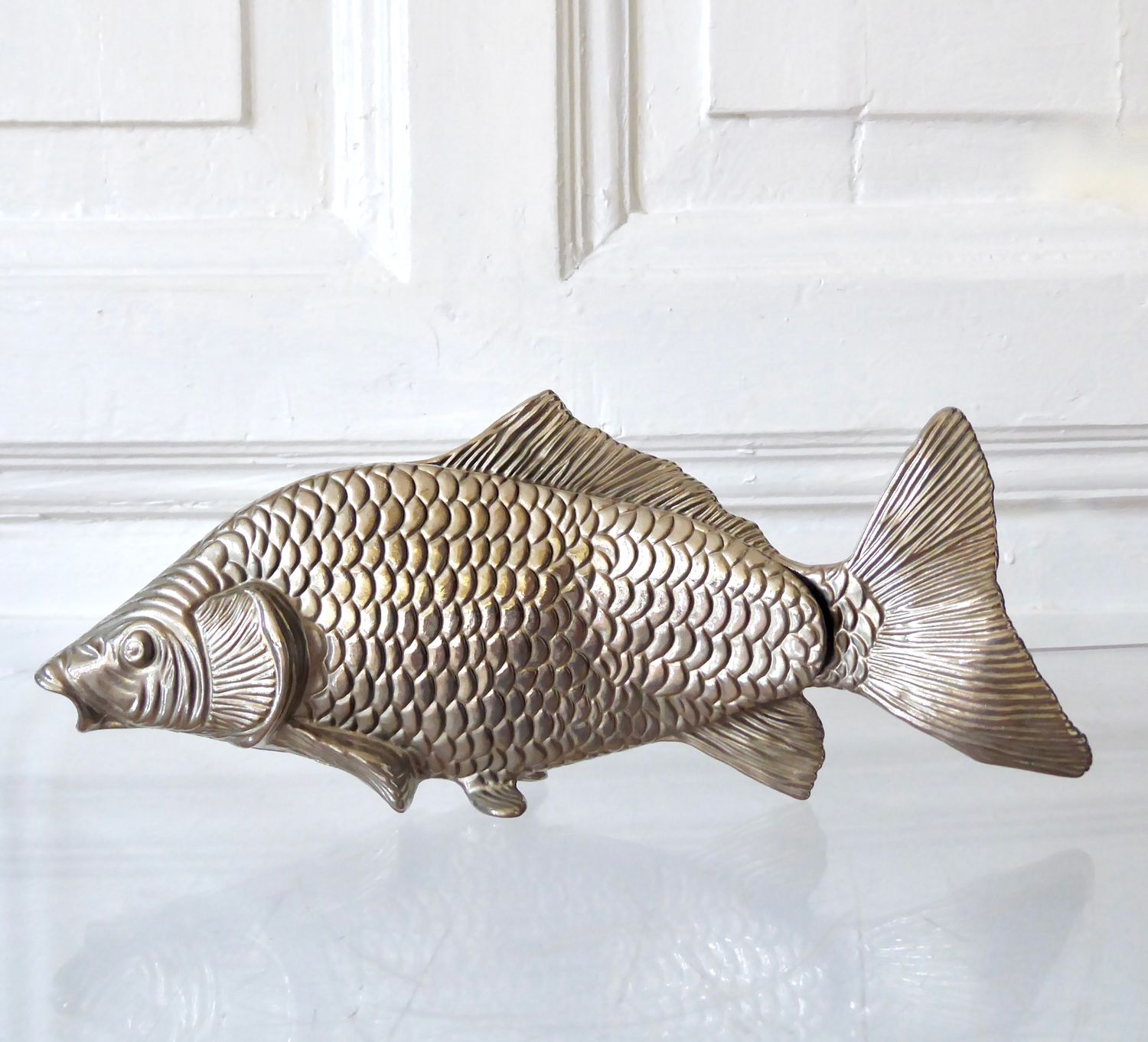 Fisch Halter versilbert