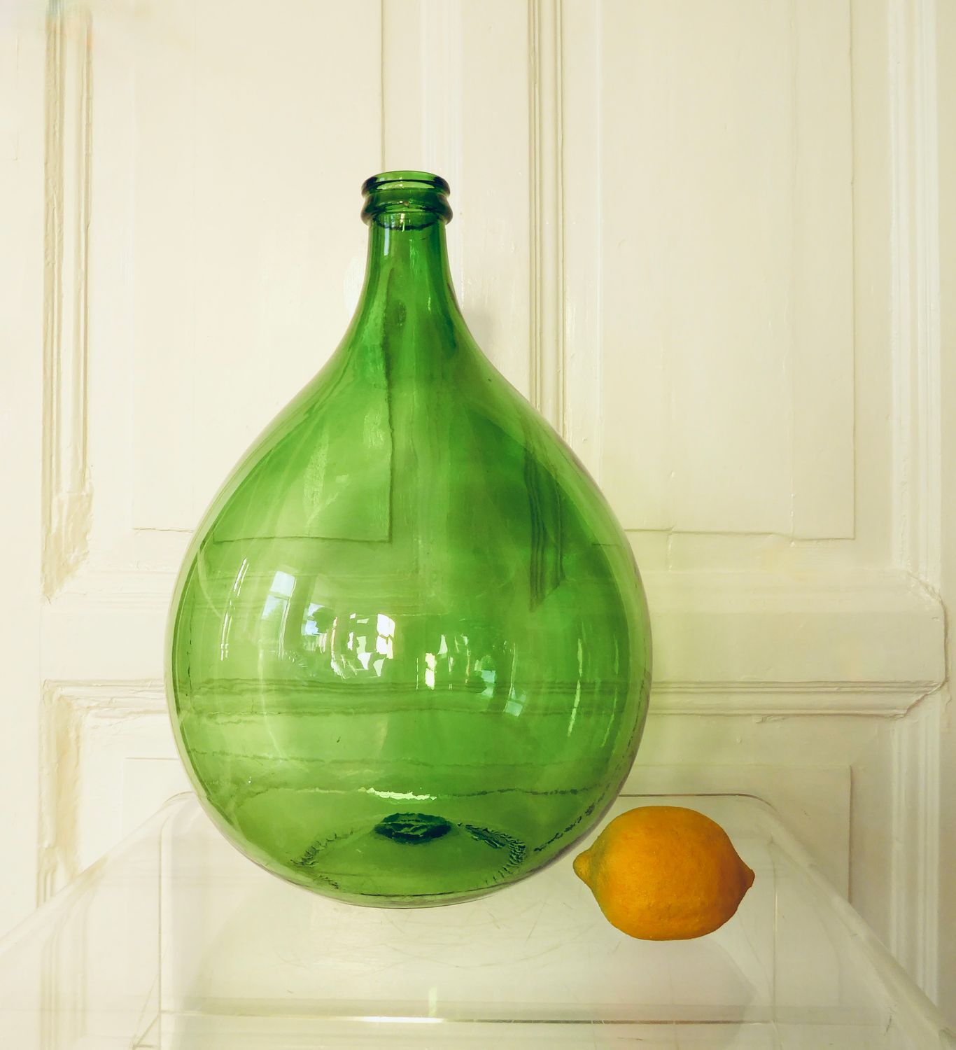Wein Ballon Boden Vase