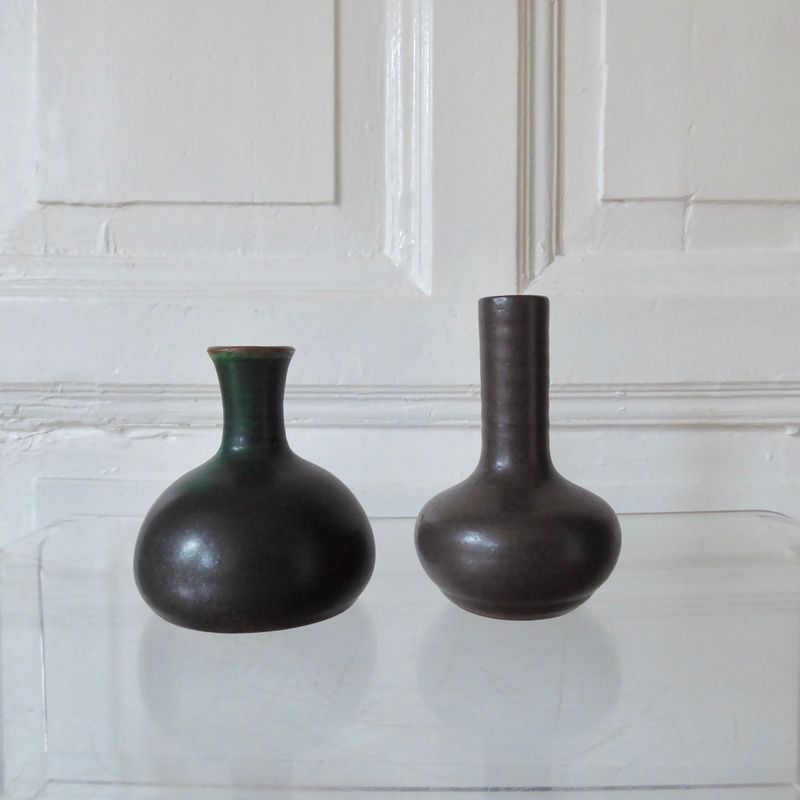 2 Studio Kunst Keramik Vasen