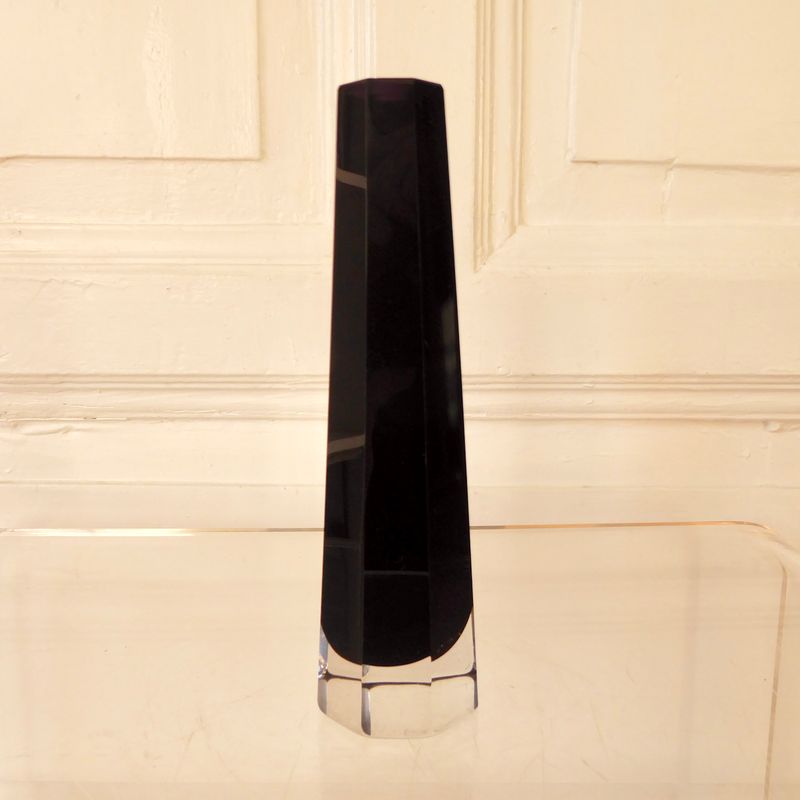 Art Glass Vase VEB Wasungen