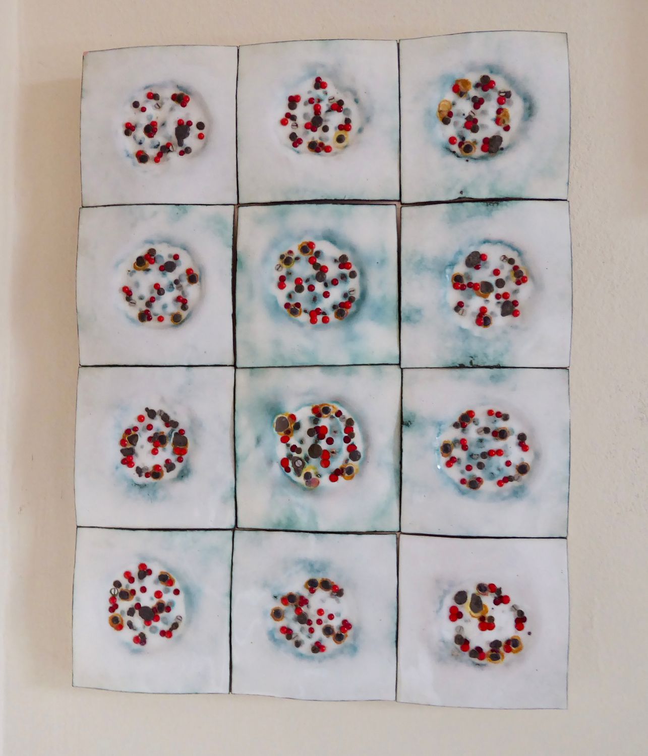 Wand Relief Kunst Objekt