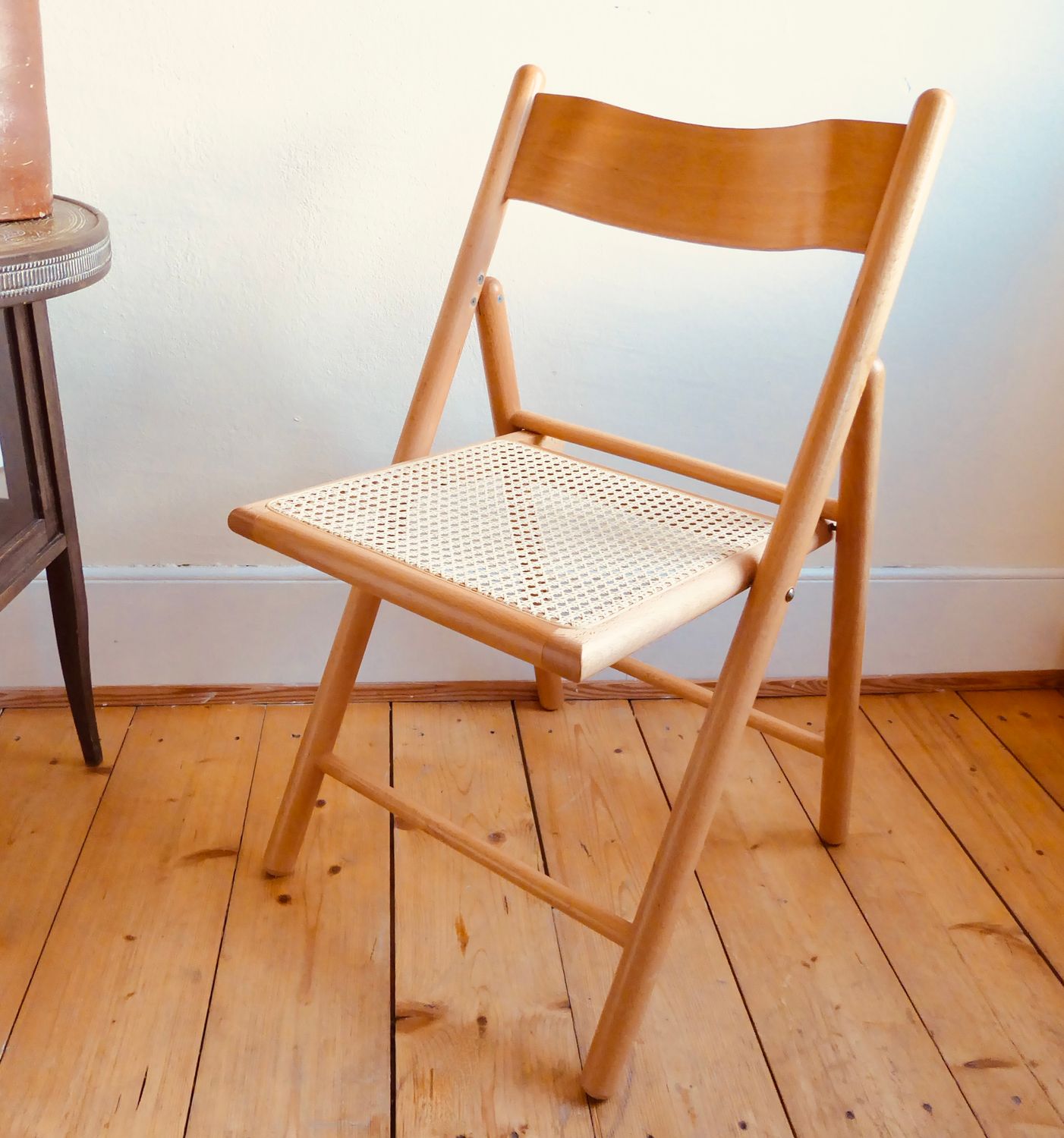 Klapp Stuhl Geflecht