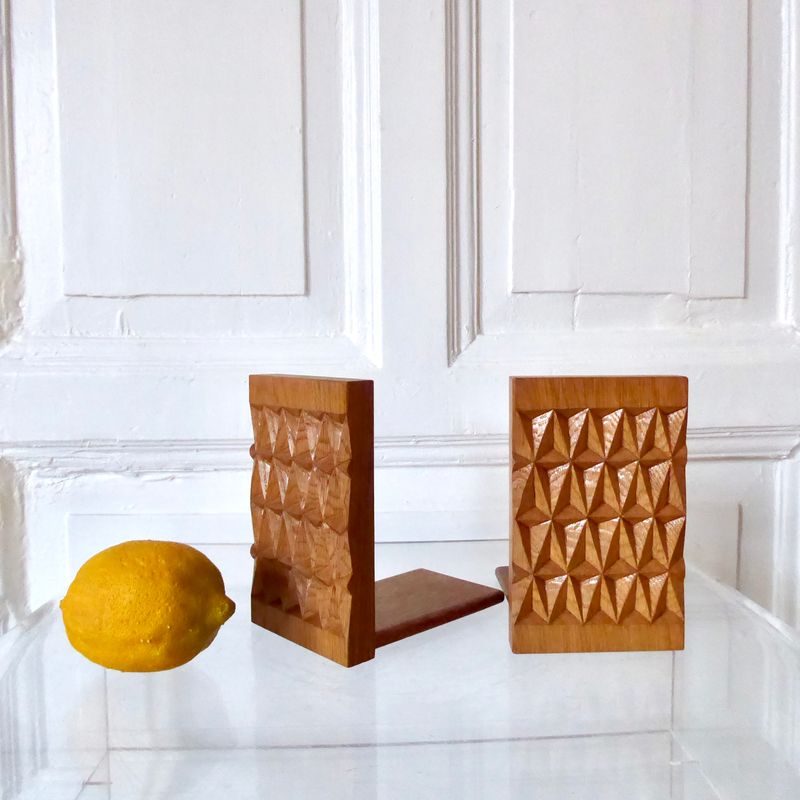 Buchstützen Paar Rhön Kunsthandwerk