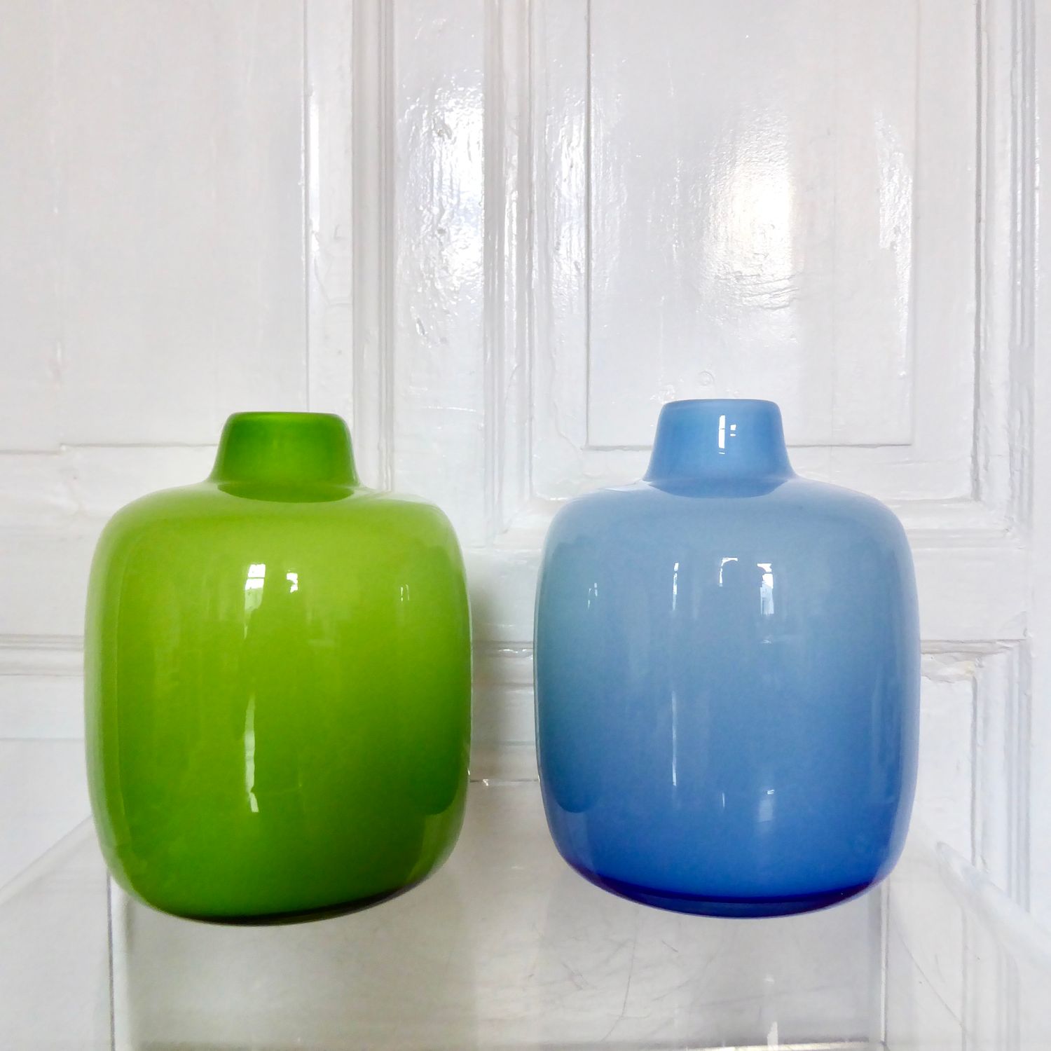 Skandinavische Art Glass Vasen